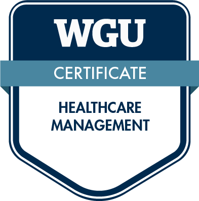 Bachelor of Science Business Administration - Health Management - Certificate Badge