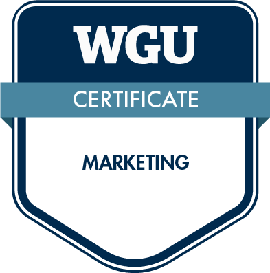 Bachelor of Science Business Administration - Marketing - Certificate Badge