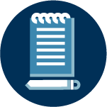 checklist and pencil graphic