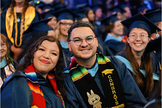 two women discussing work