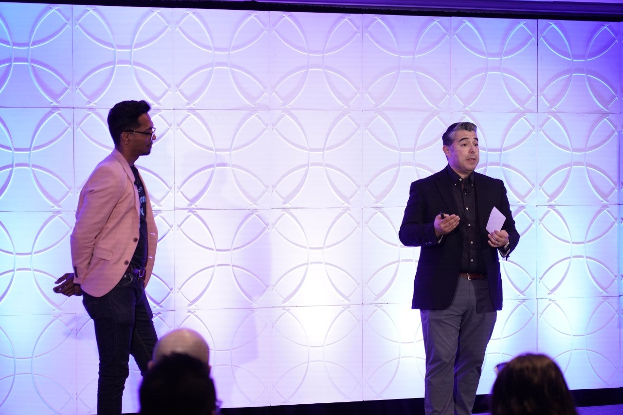 David Morales, the chief information officer and senior vice president of technology at WGU discussing the future of the student journey at the 2024 ASU+GSV Summit. 