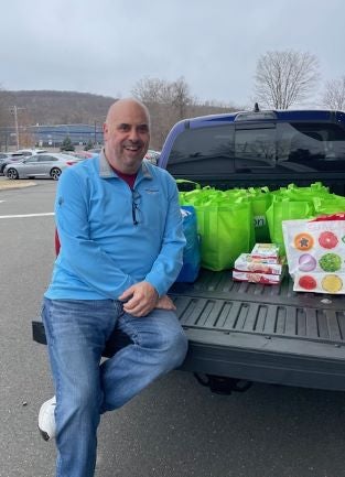 Jim Beland and Feed the Need Northeast meals