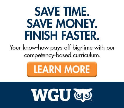Earn an affordable teaching degree from WGU