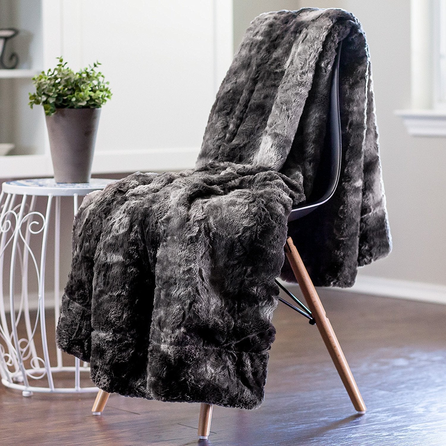 Blanket on chair