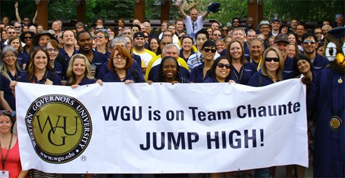 WGU supporting Chaunte