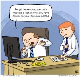 Facebook job search