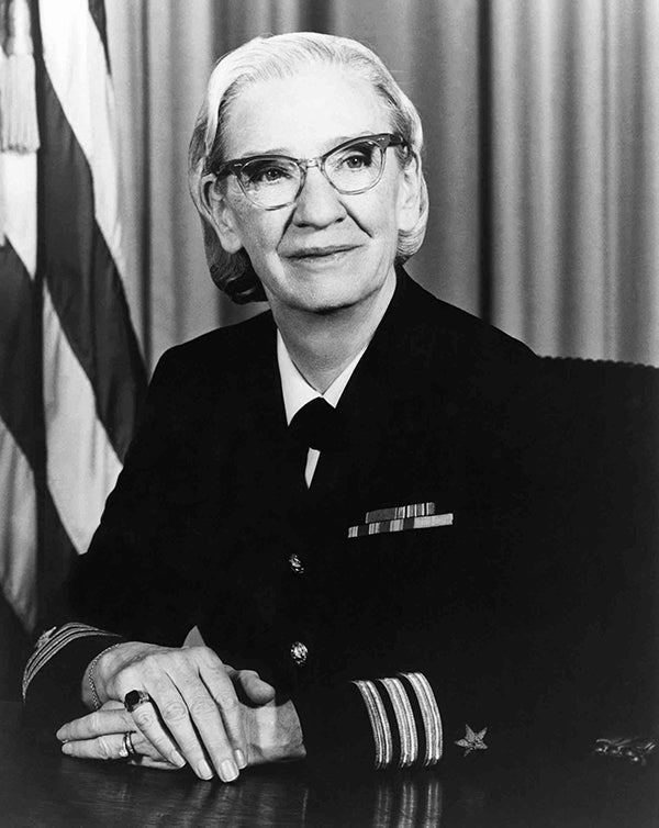 Grace Hopper computer scientist