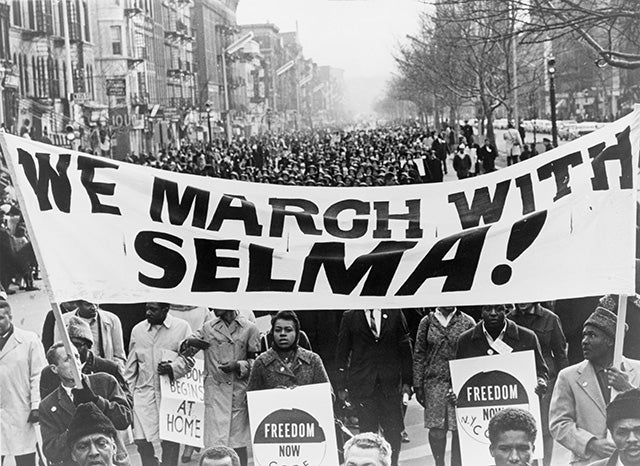 Black History Month March with Selma