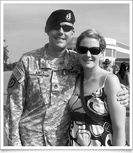 Jamie and her husband