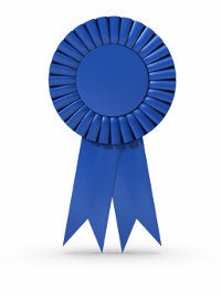 Blue ribbon capstone