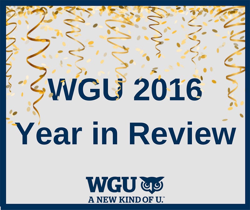 WGU year in review 2016