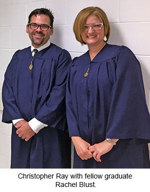 Christopher Ray and Rachel Blust