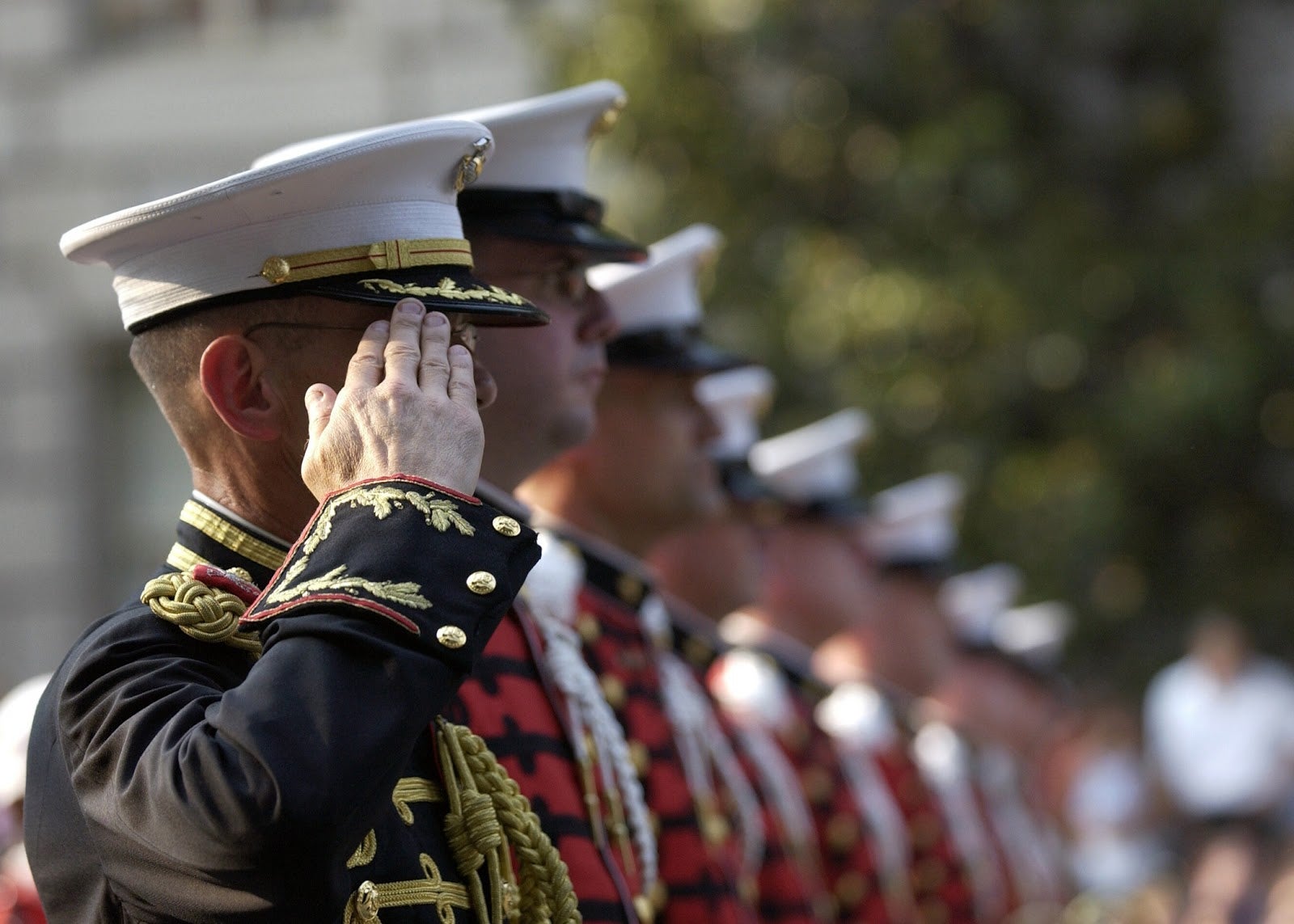 Military students