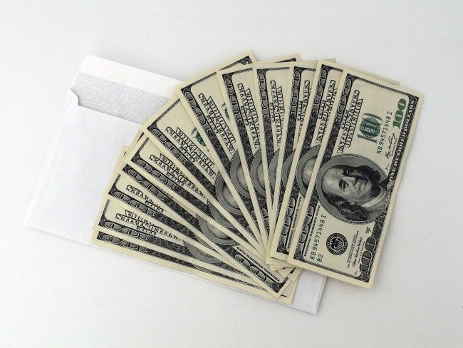 Bundle of money