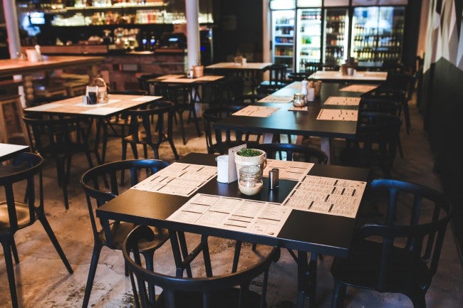 Restaurant empty