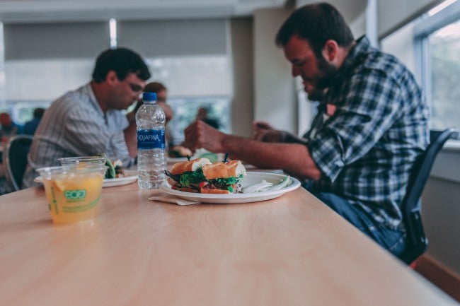 Employee breakroom