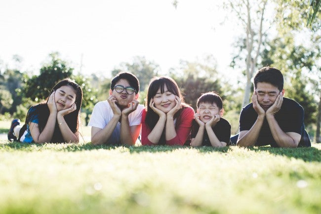 Teenage family