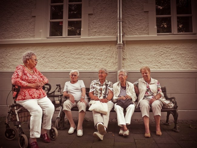 Aging population healthcare