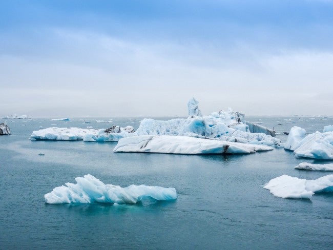Melting ice caps