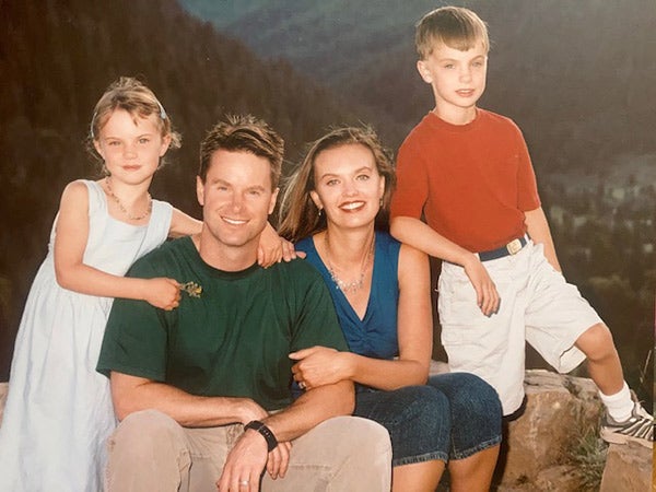 Alicia Taber O'Brien and family