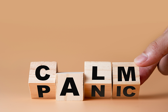 calm not panic