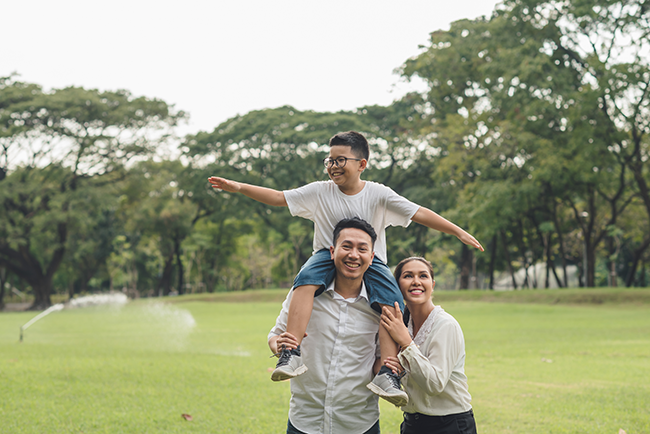 happy family quality of life
