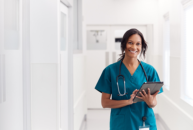 nurse at work