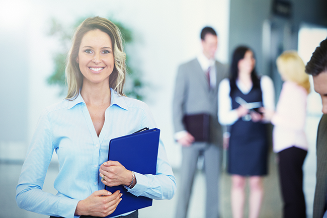 successful businesswoman