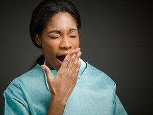 nurse-yawning