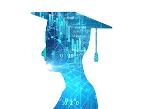 Graduate with online cutout