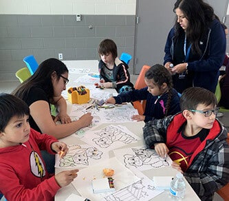 Students participate in Nevada Reading Week.