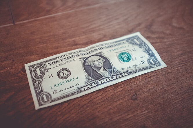 $1 bill