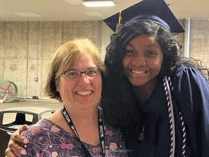 WGU COIT graduate with instructor