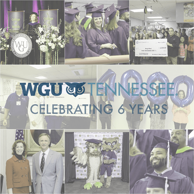 WGU Tennessee 6th anniversary