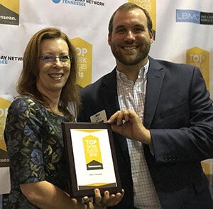 Top workplace award