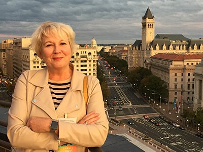 Jan Jones-Schenk pictured in Washington, DC