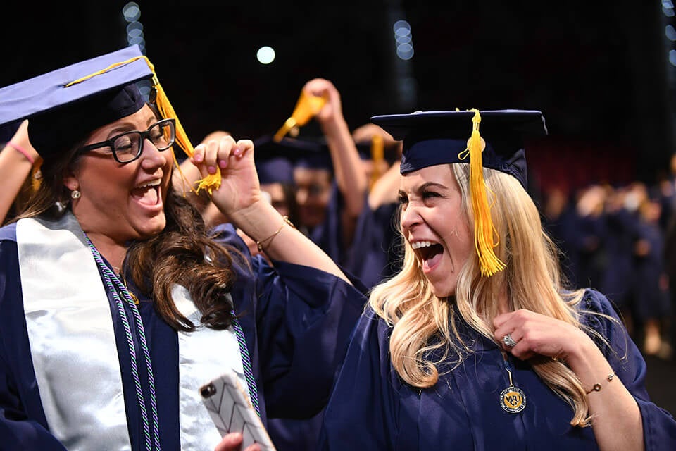 Commencement excitement