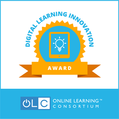 Online Learning Consortium award