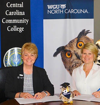 Central Carolina Community College agreement