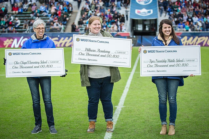 North Carolina educators honored