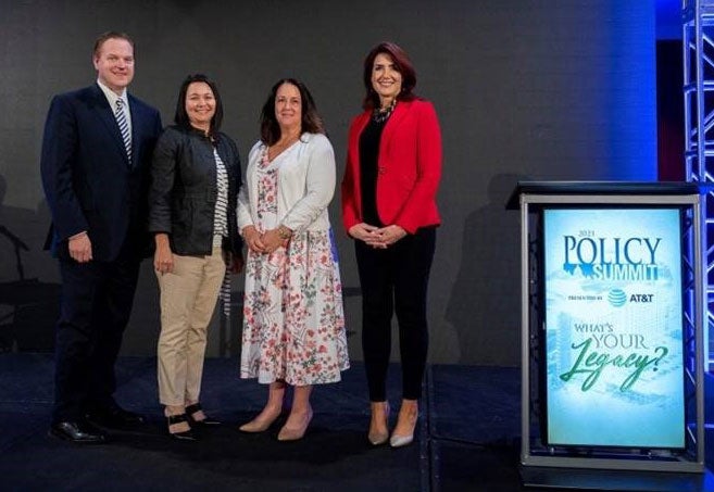 Tonya Drake and AWB Board