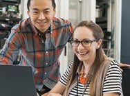 problem solving with technology IT professionals with credentials working with servers and cyber security