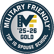 Top 10 Spouse School Military Friendly Badge