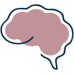 Pink Brain Icon
