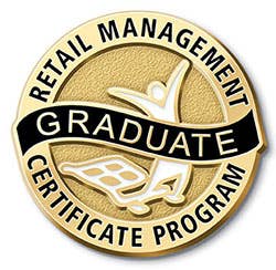Retail Management Certificate Program Graduate Logo