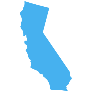 vector map of California