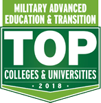 Military Advanced Education & Transition - Top Colleges & Universities badge