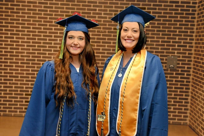 two graduates from WGU