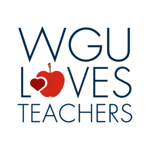 WGU Loves Teachers graphic