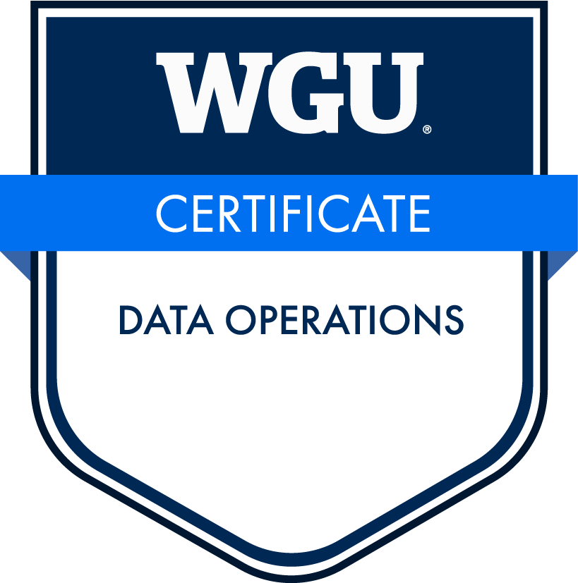 Data Operations Badge